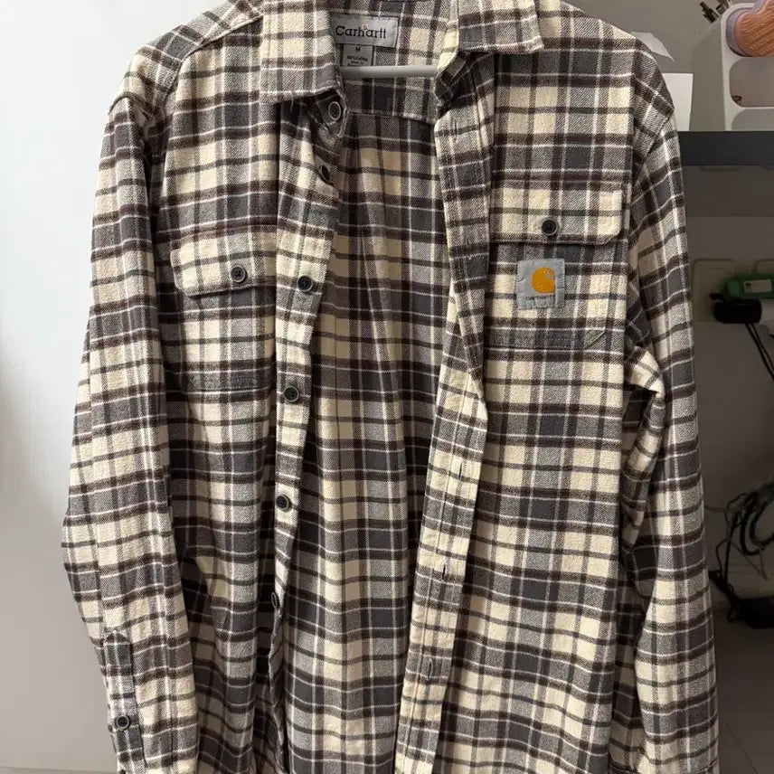 [BUNJANG] Carhartt Checkered Shirt (M) / 칼하트 셔츠 판매