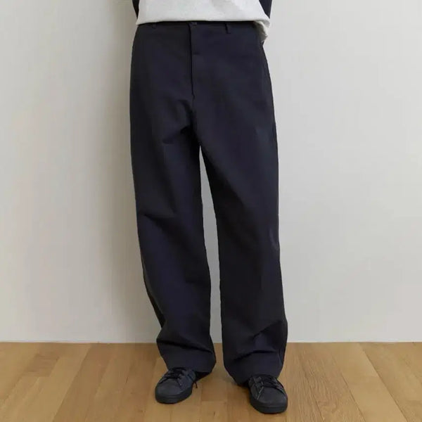 [BUNJANG] Dummyton Pod Cotton Pants (Navy) / 더미튼 Pod cotton pants (navy)