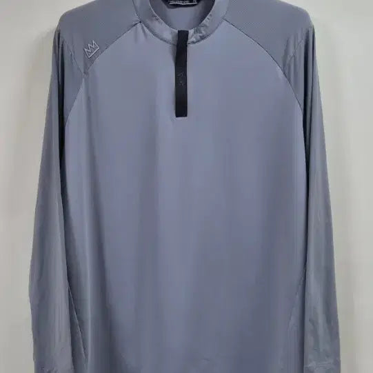 [BUNJANG] Rose et Marius Half-Zip Pullover Men's Golf Wear (XL, Light Gray) / 장미쉘바스키아 골프 고급 반집업 남자 110싸이즈 연회색