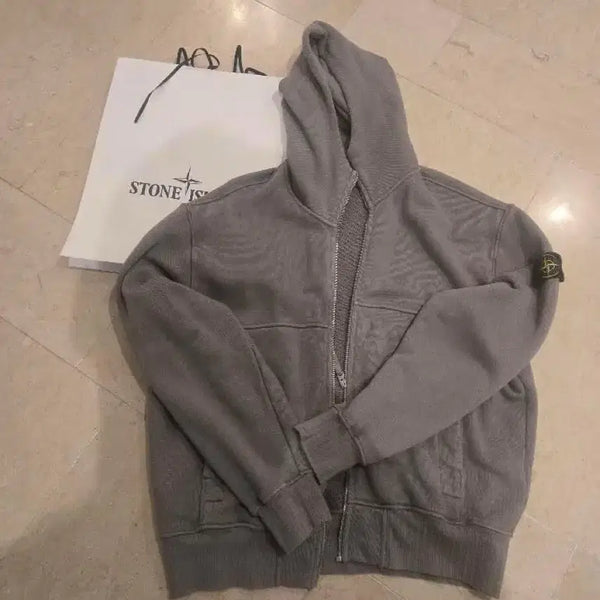 [BUNJANG] Stone Island Hooded Zip-Up Jacket / 스톤아일랜드 후드집업