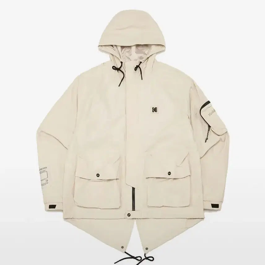 [BUNJANG] Kodak Kodakerry Fishtail Jacket Ivory / 코닥 코다커리 피쉬테일 자켓 IVORY