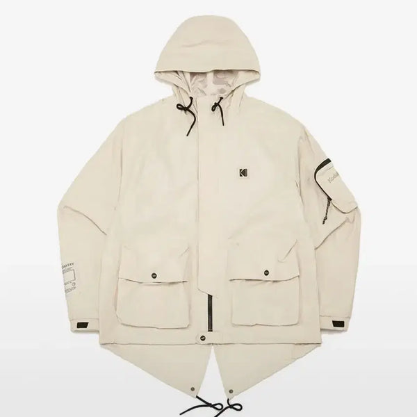[BUNJANG] Kodak Kodakerry Fishtail Jacket Ivory / 코닥 코다커리 피쉬테일 자켓 IVORY