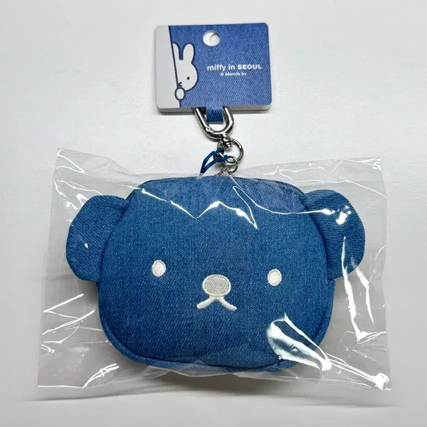 [BUNJANG] Miffy Denim Boris Rilakkuma Pouch / 데님 미피 보리스 릴키링 파우치 (새상품)