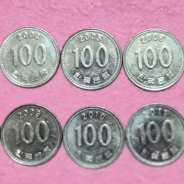 [BUNJANG] 100 Won Coin Set (2003-2012) / 100원 동전 세트 (2003-2012년)