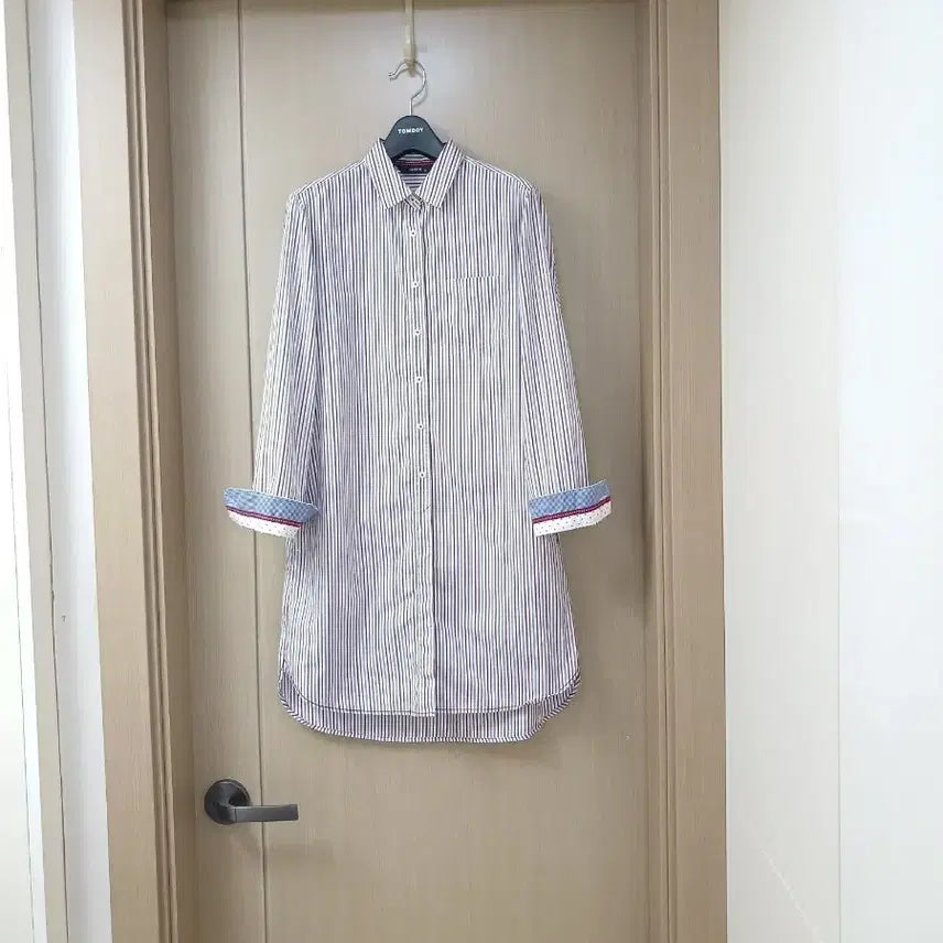 [BUNJANG] HAZZYS Classic Long Shirt / HAZZYS 클래식 롱 셔츠