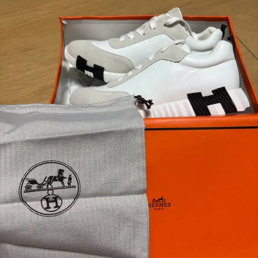 [BUNJANG] Hermès Bouncing Sneakers 43 / 에르메스 바운싱 스니커즈 43