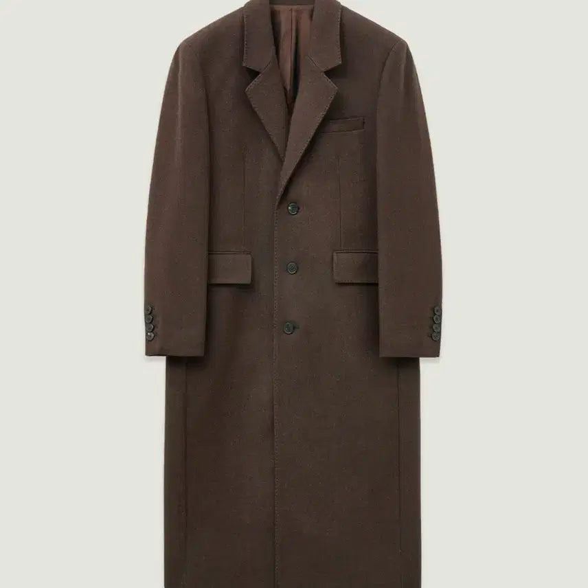 [BUNJANG]  Elwood Grey Whale Coat Brown Size 46 / 엘무드 그레이웨일 브라운 46 사이즈 판매합니다