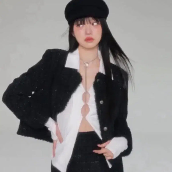 [BUNJANG] Newearlin Tweed Jacket / 뉴얼린 트위드자켓