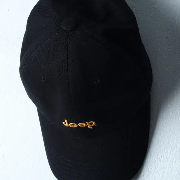 [BUNJANG] Jeep Black Logo Cotton Ball Cap / (F) 지프 모자 블랙 로고 면 코튼 볼캡-A10379
