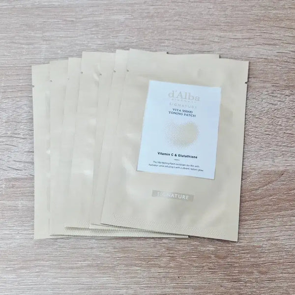 [BUNJANG] D'Alba Vita 50000 Toning Patch Set / 달바 비타 50000 토닝 패치(새상품)