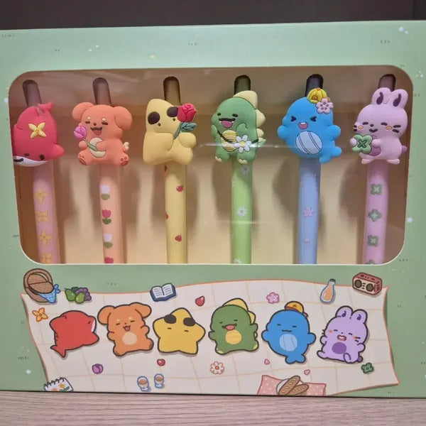[BUNJANG] Pixelry Jjameul Spring Ballpoint Pen Goods / 원가이하) 픽셀리 잠뜰 봄 볼펜 굿즈 판매 픽셀리 라더덕개각별공룡수현
