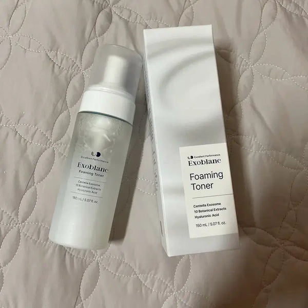 [BUNJANG] EXOBLANC Foaming Toner Bubble Toner / [엑소블랑] 포밍 토너 버블토너 수분케어