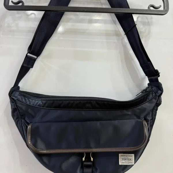 [BUNJANG] Porter Tanker Shoulder Bag Navy / 포터 탱커 숄더백 네이비