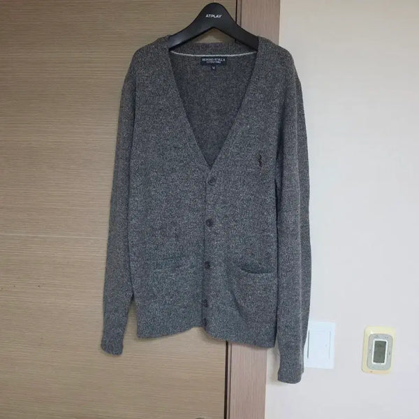 [BUNJANG] Charcoal Wool Cardigan - Medium / 차콜울가디건 M사이즈