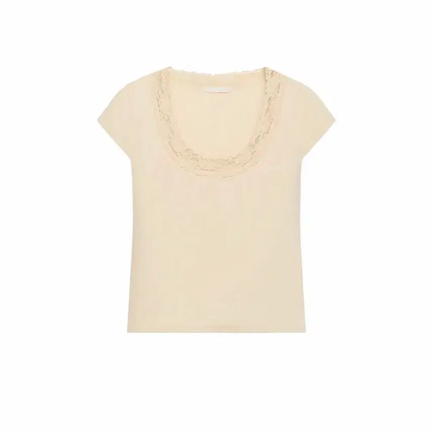 [BUNJANG] Zara Lace Portneck Top / 자라 레이스 포트넥 탑 s