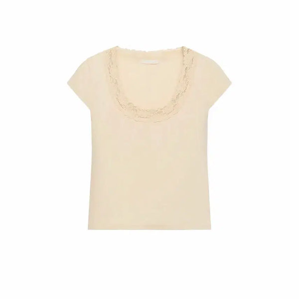 [BUNJANG] Zara Lace Portneck Top / 자라 레이스 포트넥 탑 s