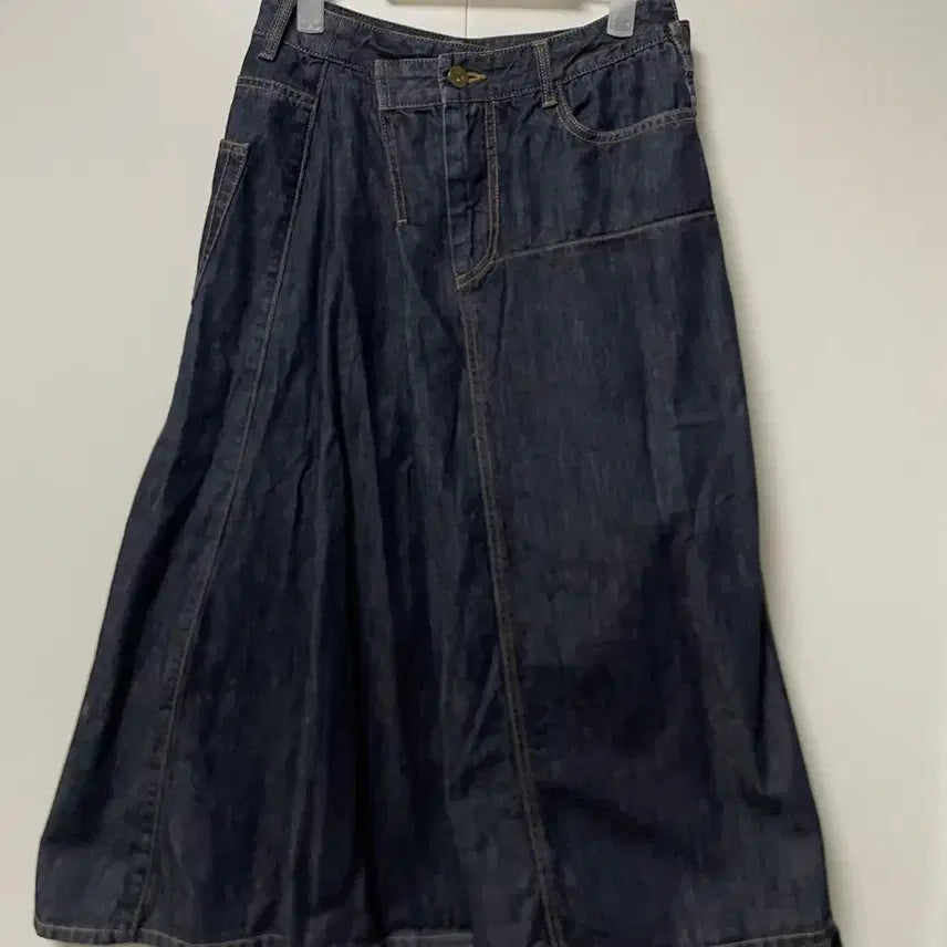 [BUNJANG] STUDIO TOMBOY Denim Wrap Skirt / 스튜디오톰보이 데님 스커트