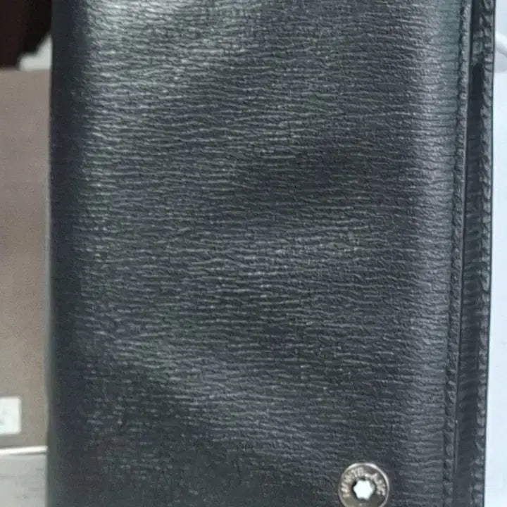 [BUNJANG] Montblanc Card Holder Black Leather / 몽블랑 카드지갑 블랙
