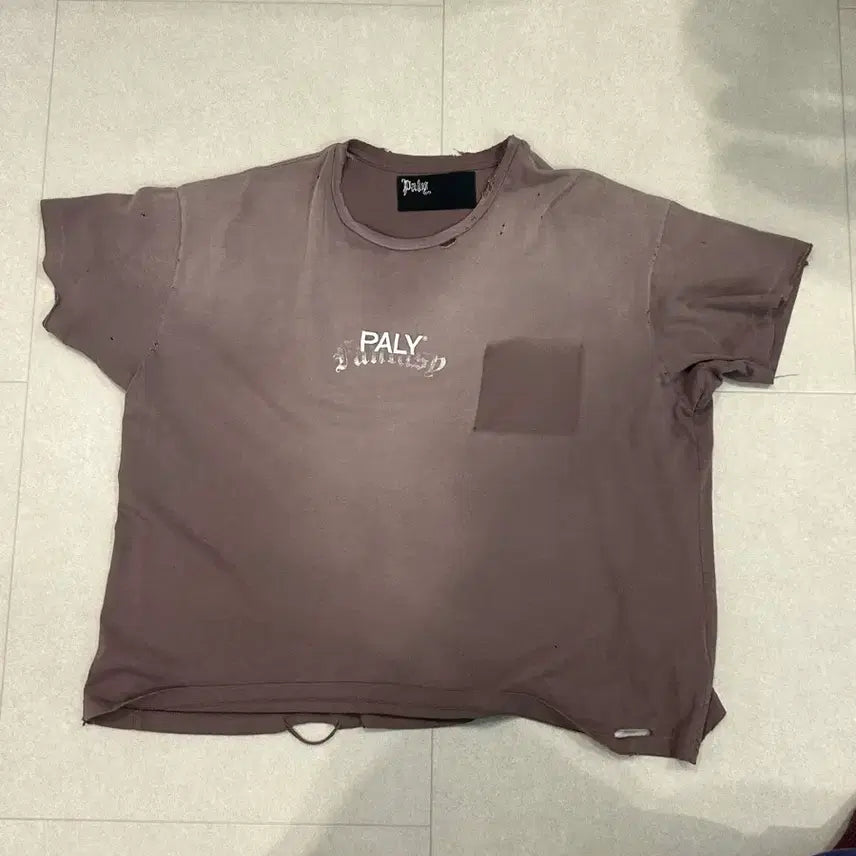 [BUNJANG] Pali Hollywood Core Logo Tee Brown / L)팔리할리우드 코어 로고티 브라운