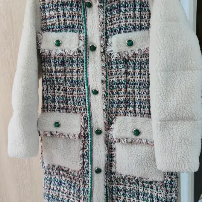 [BUNJANG] SJYP Tweed Coat / SJYP 트위드 코트 트위드 점퍼