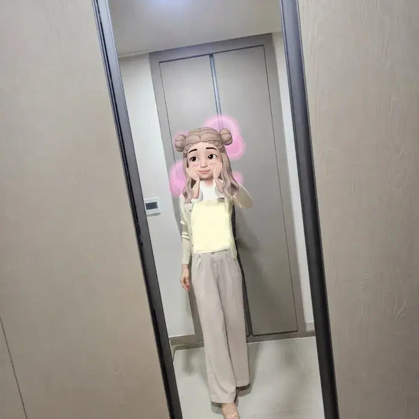 [BUNJANG] Cream Beige Slacks / 크림베이지슬렉스