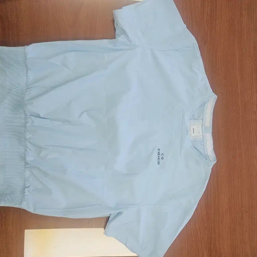 [BUNJANG] Eider Light Blue Short Sleeve T-Shirt / 아이더 반팔 티셔츠 연한 하늘색