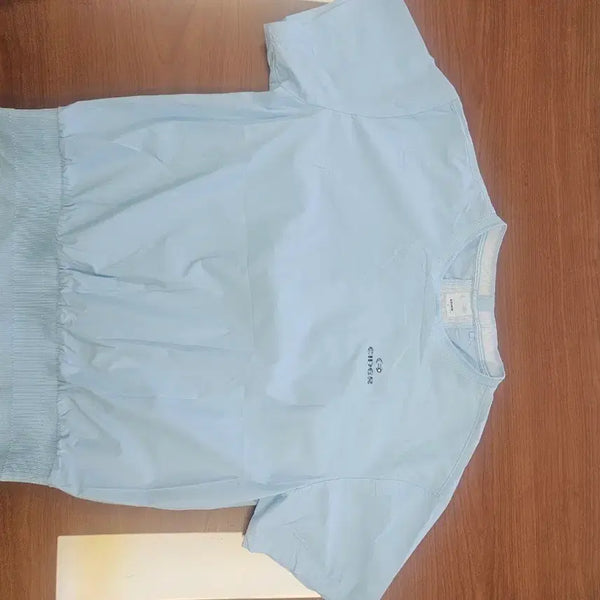 [BUNJANG] Eider Light Blue Short Sleeve T-Shirt / 아이더 반팔 티셔츠 연한 하늘색