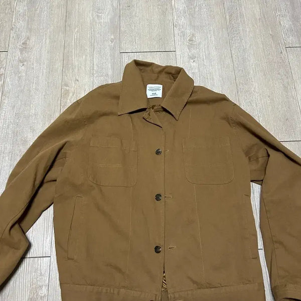 [BUNJANG] WARK Cotton Washing Jacket - Beige (M Size) / [와르] 코튼 워싱 자켓_베이지 - m사이즈