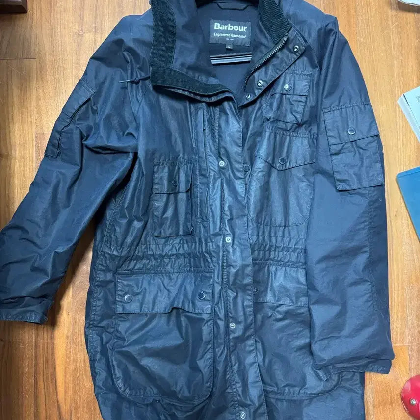 [BUNJANG] Barbour x Engineered Garments Zip Parka Navy / 바버 x 엔지니어드 가먼츠 짚 파카 네이비 판매합니다