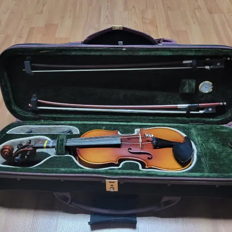 [BUNJANG] 1/4 Size Children's Practice Violin with Bow and Case / 1/4 어린이 연습용 바이올린 케이스 활 포함