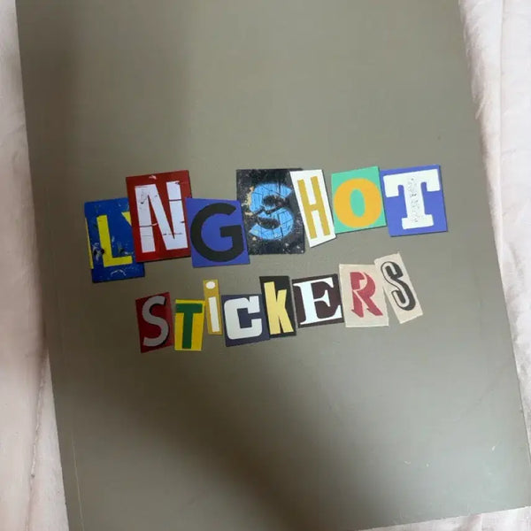 [BUNJANG] Longshot Sticker Book New Unsealed / 롱샷 스티커북 개봉새제품