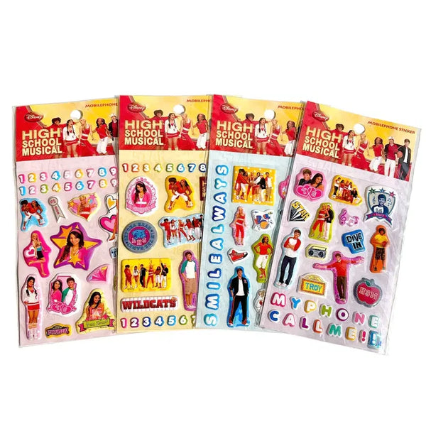 [BUNJANG] Disney High School Musical 3D Sticker (2009) / 고전) 디즈니 하이스쿨 뮤지컬 입체 스티커