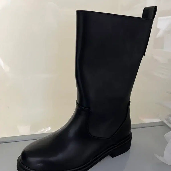 [BUNJANG] Mid Boots (New, Size 230) / 미들부츠(새상품,230)