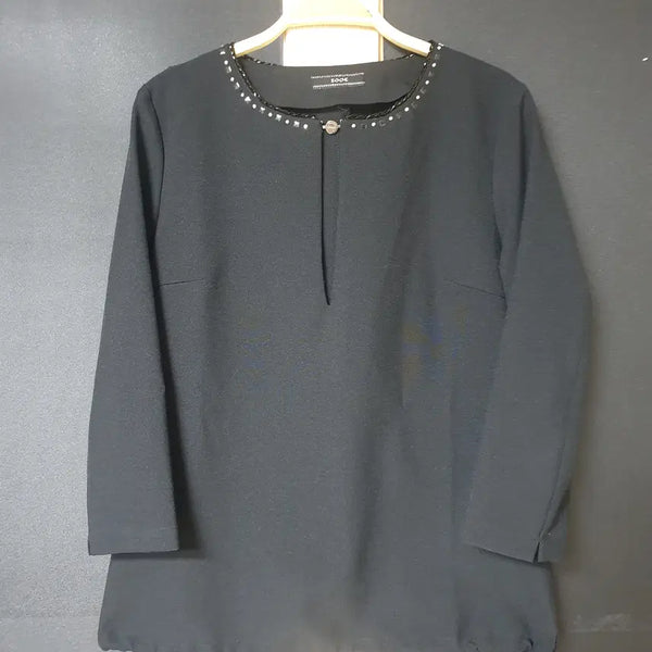 [BUNJANG] Jook Bijou Nect Blouse Black / 진짜만원 쥬크 비쥬넥트임 블라우스 66 블랙