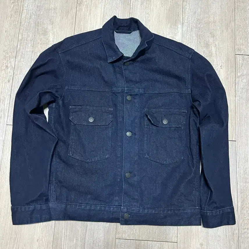 [BUNJANG] Uniqlo Denim Trucker Jacket - Medium / [유니클로] 데님트러커재킷 68블루 - m사이즈