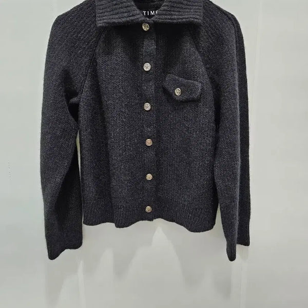 [BUNJANG] Time Knit Cardigan / 타임 니트 가디건