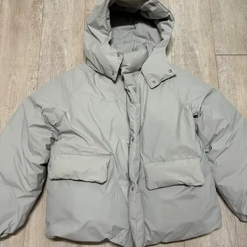 [BUNJANG] Javaness 301 Duck Down Padding Jumper Light Grey / [자바나스] 덕다운 패딩 점퍼 라이트 그레이 301 - s사이즈