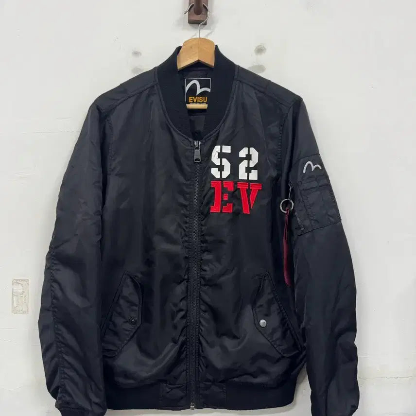 [BUNJANG] Evisu Vintage MA-1 Bomber Jacket / (100)에비수 빈티지 ma-1 점퍼자켓