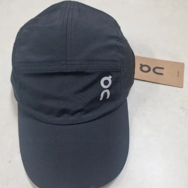 [BUNJANG] On Running 5-Panel Cap Black / ON Running 캡 모자 검정색