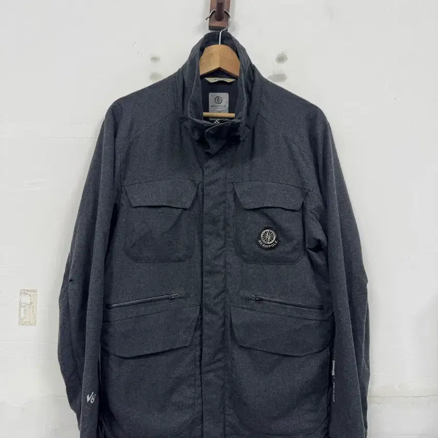 [BUNJANG] Beanpole Outdoor Hoodless Zip-up Field Jacket / (95)빈폴아웃도어 야상 집업자켓