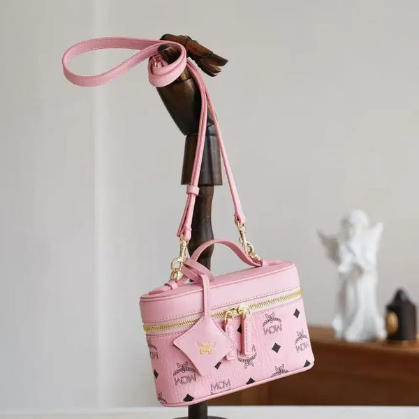 [BUNJANG] MCM Visetos Mini Tote Shoulder Crossbody Bag / MCM 클래식 Visetos 노안 미니 토트 숄더 크로스백