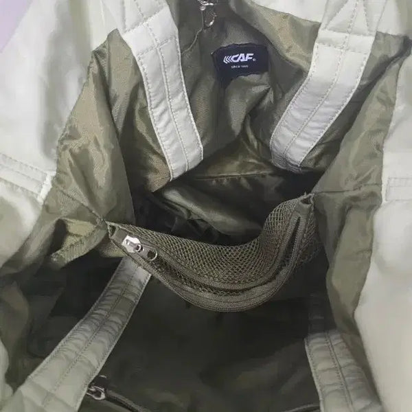 [BUNJANG] CAF Shopper Bag Shoulder Bag Light Beige / CAF. 쇼퍼백 숄더백 라이트 베이지