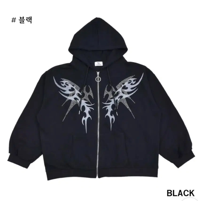 [BUNJANG] Vulcan Zip-Up Hoodie / 지뢰계 볼칸 후드집업
