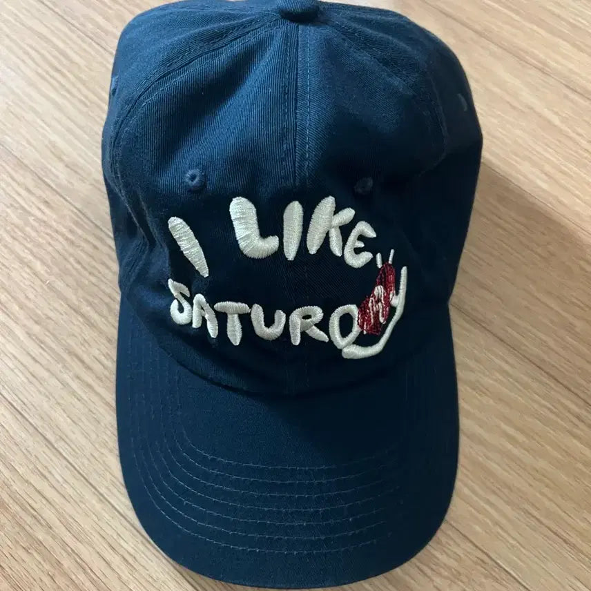[BUNJANG] IL CORSO Saturday 6-Panel Cap Navy / 일꼬르소 빅 사이즈 1.0 SATURDAY 6패널 캡모자 볼캡 네이비