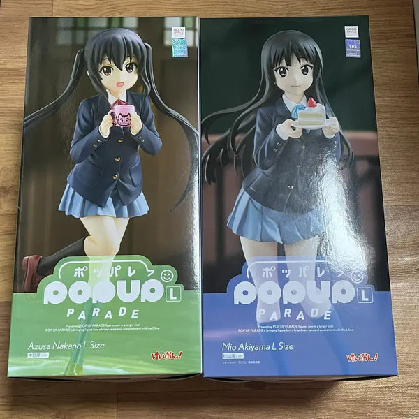 [BUNJANG] K-ON! Pop Up Parade L Azusa+Mio Bundle Set (Sealed) / 케이온 팝업퍼레이드 L 아즈사+미오 일괄판매