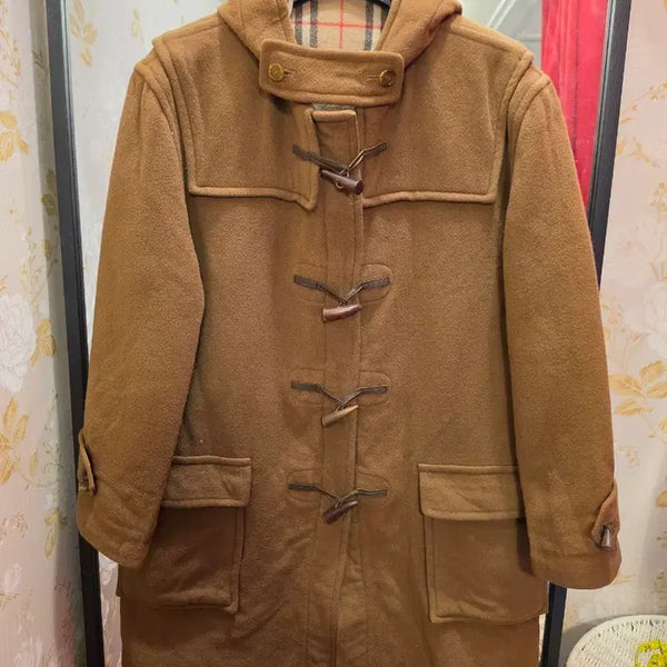 [BUNJANG] Burberry Duffle Coat Camel L / 7/44 (정품)버버리 더플 코트 카멜 L