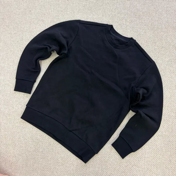 [BUNJANG] M Vintage Black Sweatshirt / M 빈티지 블랙 맨투맨 0901D1