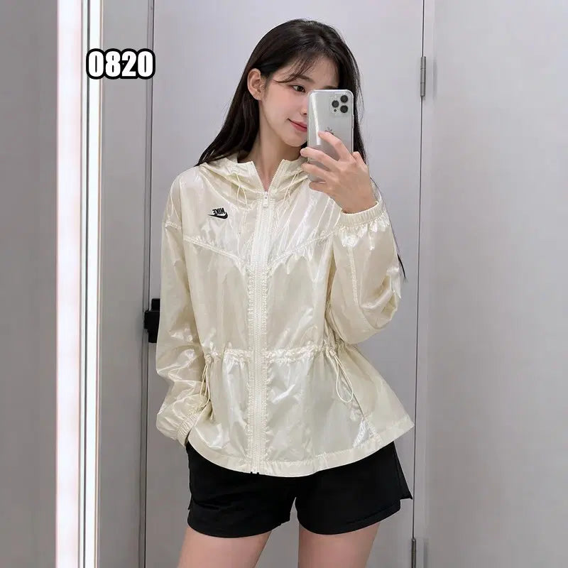 [BUNJANG] Nike NSW Women's Windrunner Summerized Jacket Coconut Milk / S 나이키 NSW 우먼스 윈드러너 썸머라이즈드 재킷 코코넛 밀크