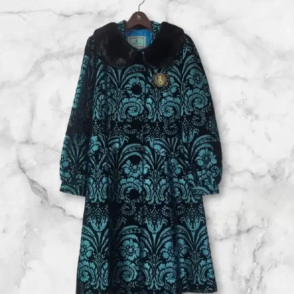 [BUNJANG] Lenibon Mink Neck Medieval Noble Coat / 레니본 밍크넥 중세 귀족 코트 새제품 정리가