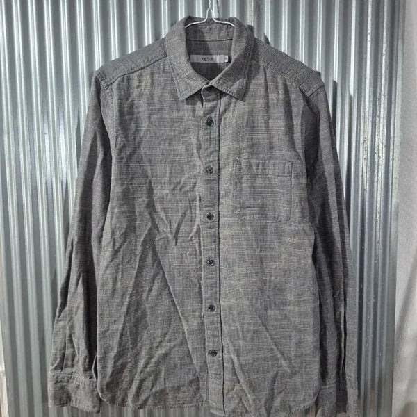 [BUNJANG] Men's Long-Sleeve Patterned Shirt Size 95 / 95 시리즈 남성 패턴 긴팔 셔츠
